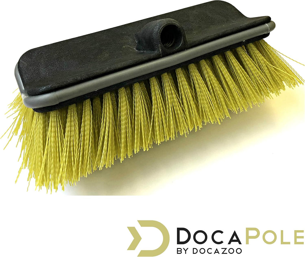 11 Inch Hard Bristle Deck Brush with Telescoping Pole V1270