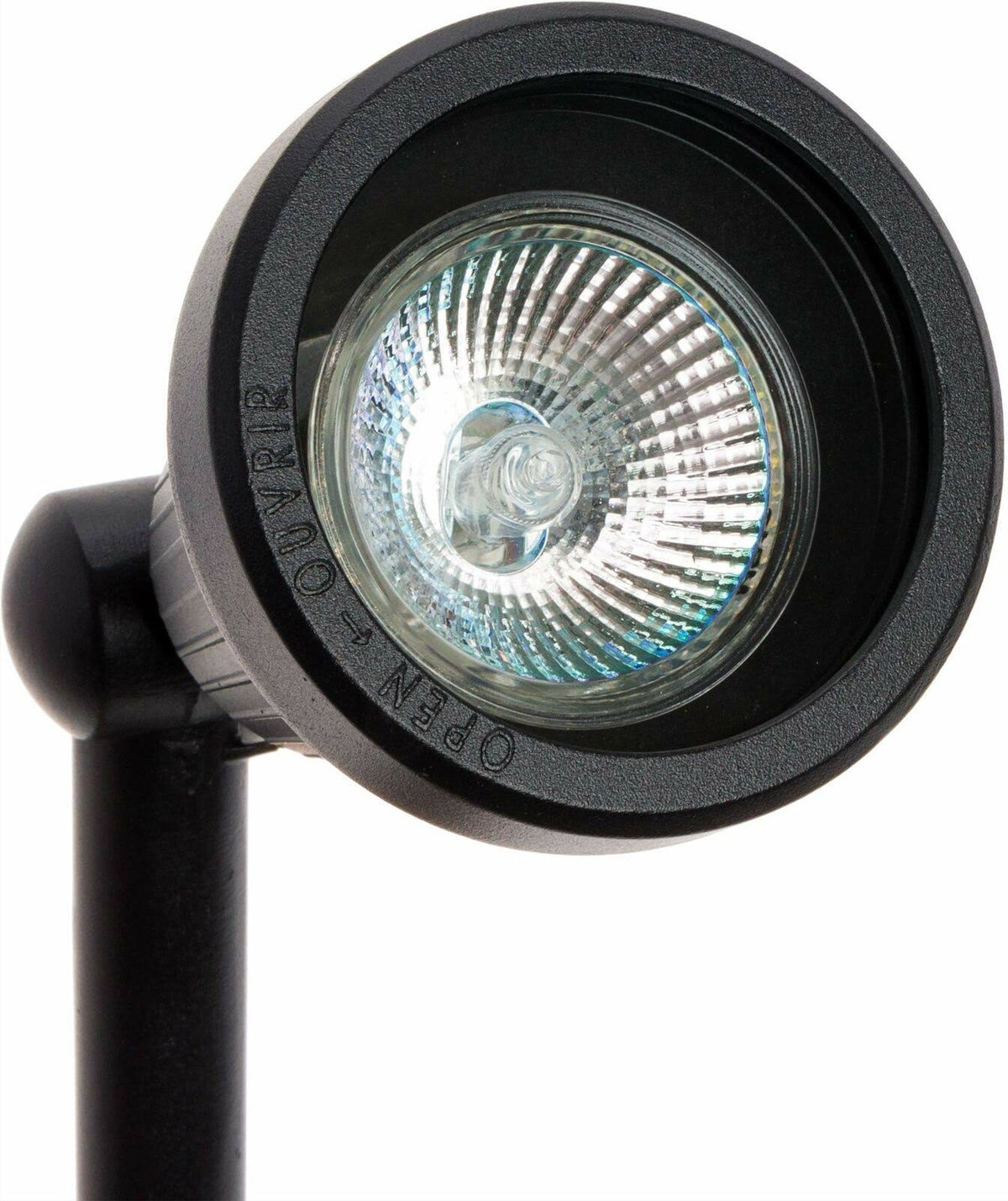 Black 6 Pack Low Voltage Cast Aluminum Spotlight H168