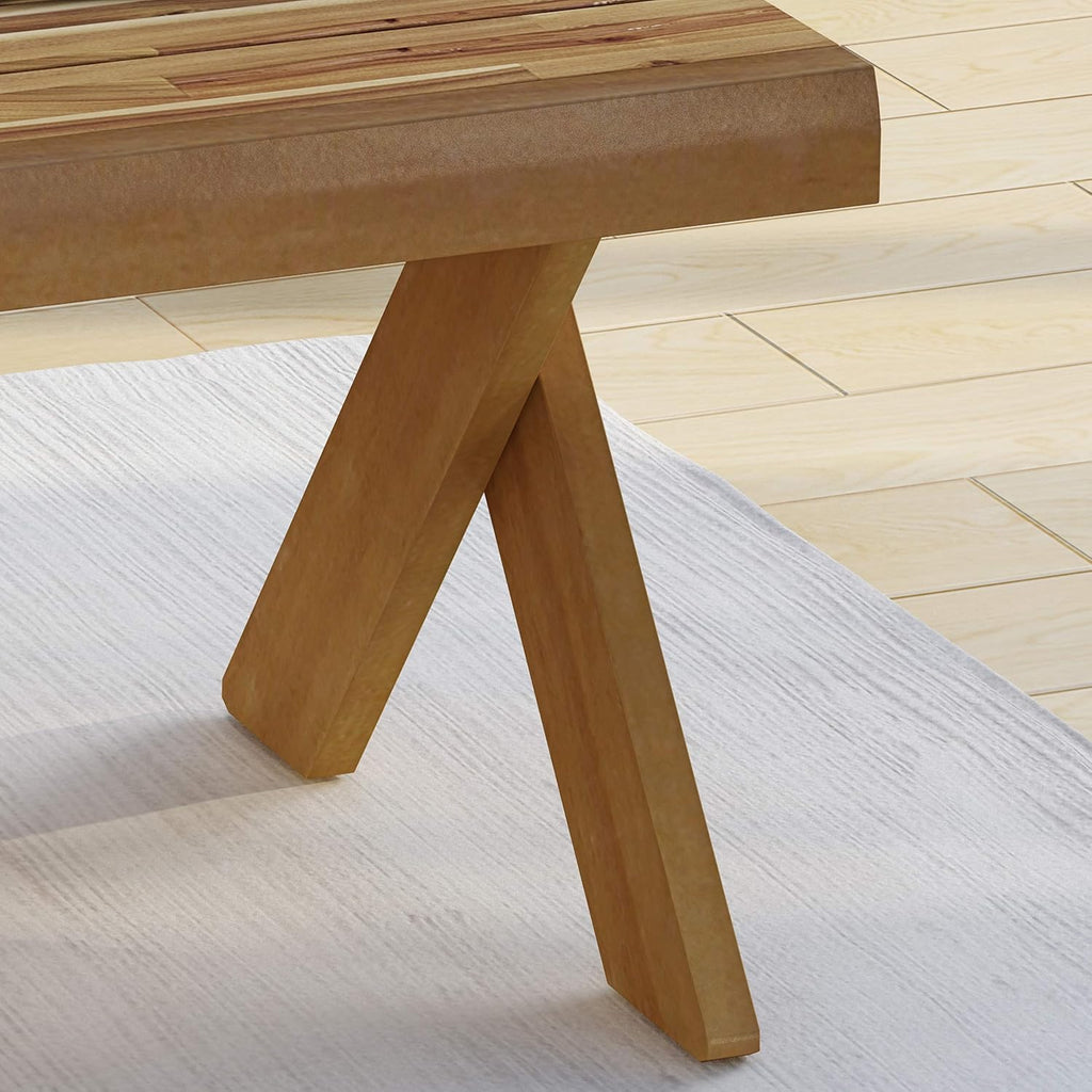 Acacia Wood Coffee Table V557