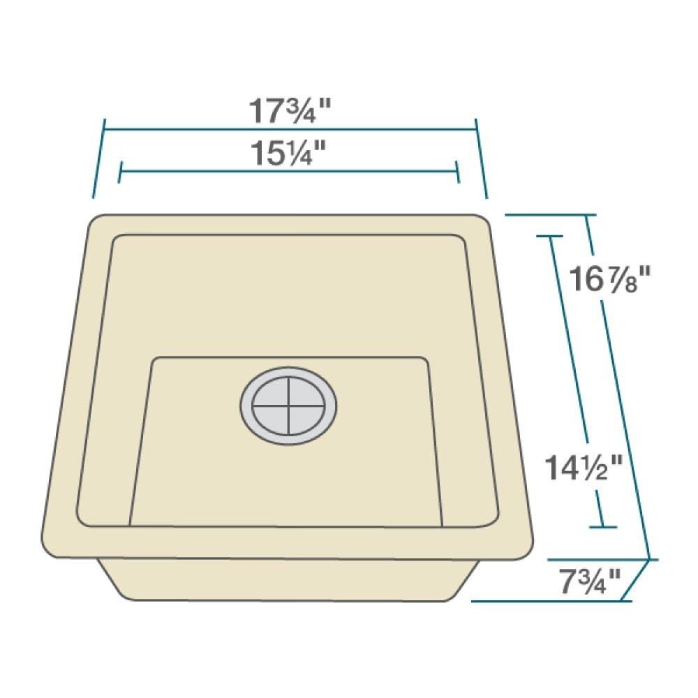Beige Quartz Ensemble Basket Strainer M62354