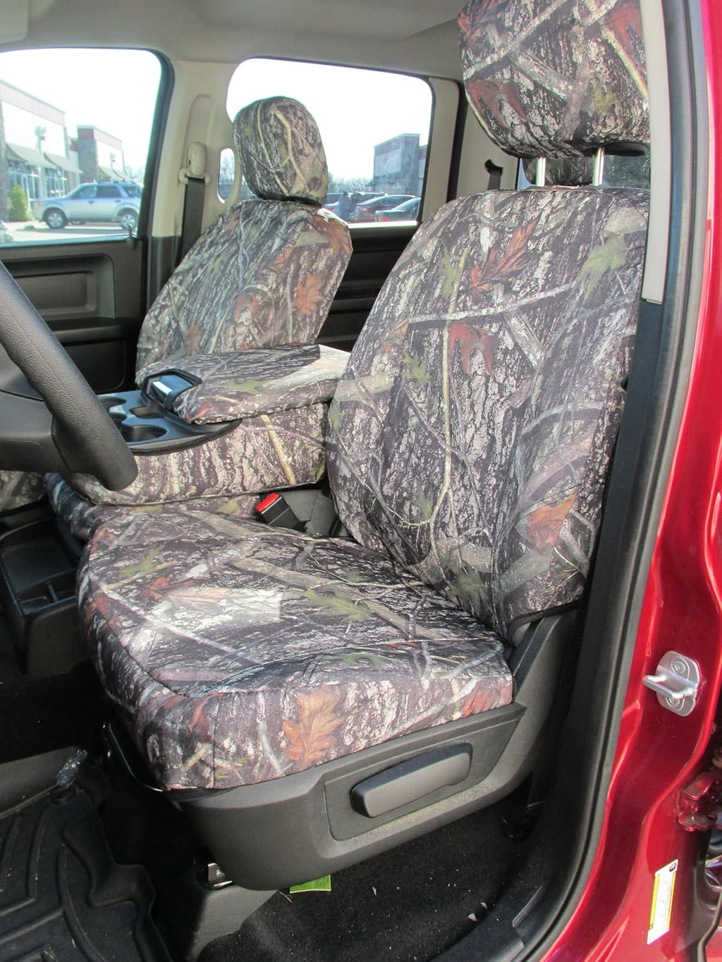 Camo Seat Covers for Dodge Ram Crew Cab Front and Back Seat V354857