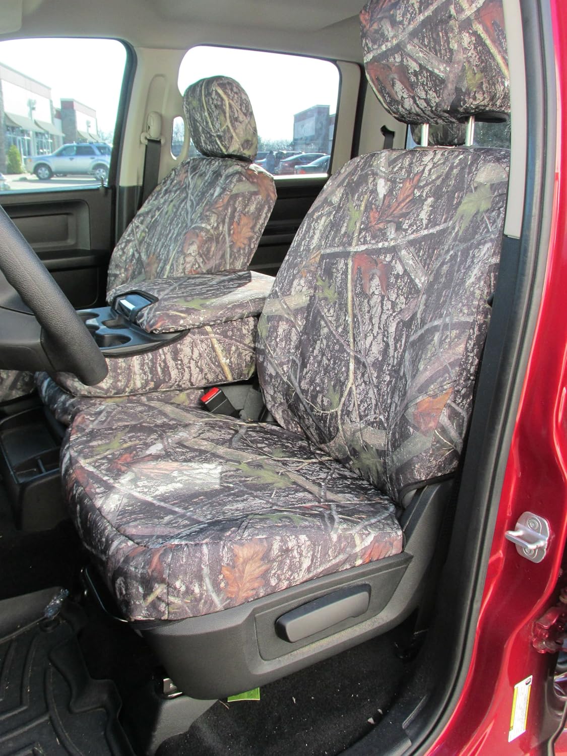 Camo Seat Covers for Dodge Ram Crew Cab Front and Back Seat V354857