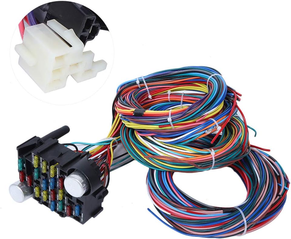 12V 21 Circuit Wiring Harness Kit Universal G2891
