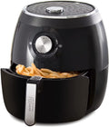 Deluxe Electric Air Fryer Oven Cooker, 6 Quart, Aqua & Mini Rice Cooker Steamer with Removable Nonstick Pot, Aqua S632084