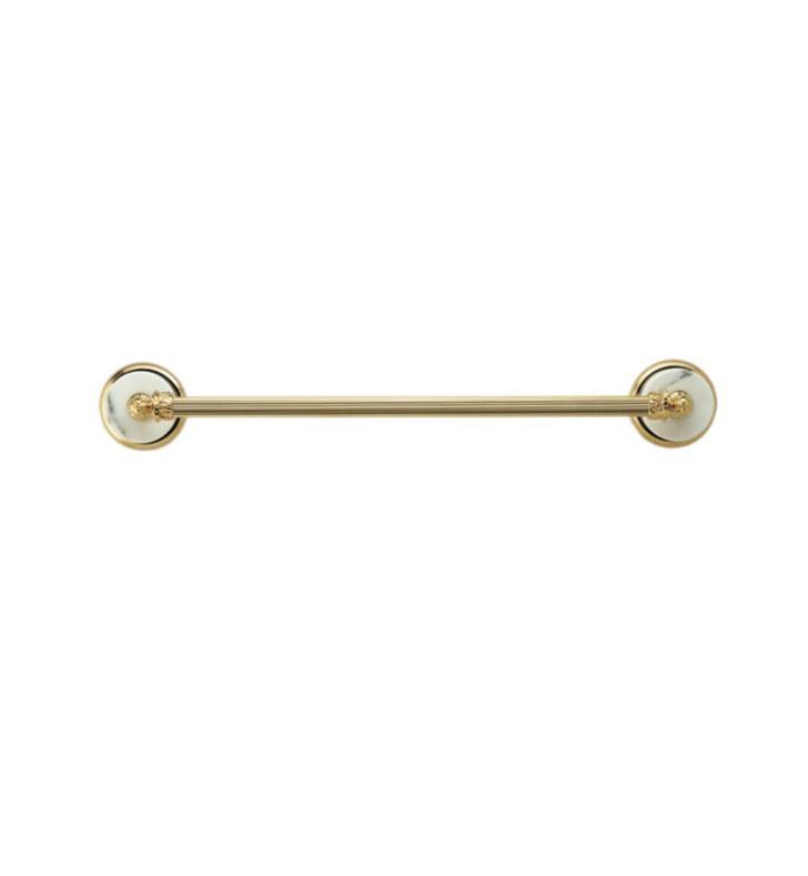 Polished Brass Wall Mount Towel Bar J9365