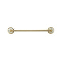 Polished Brass Wall Mount Towel Bar J9365