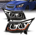 Black Projector Headlights Bar Style W252723