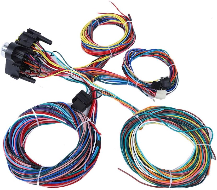 12V 21 Circuit Wiring Harness Kit Universal G2891