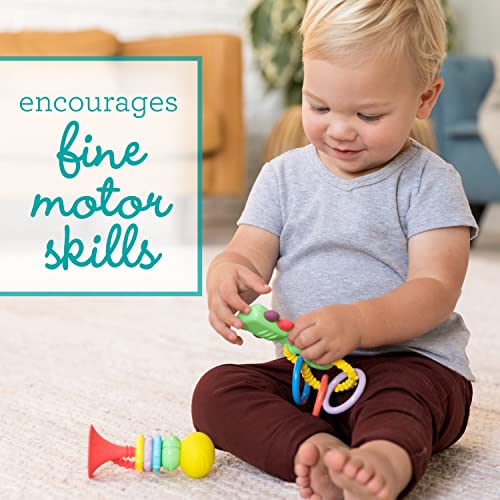 4 Piece Instrument Themed Teether and Rattle Set J688161
