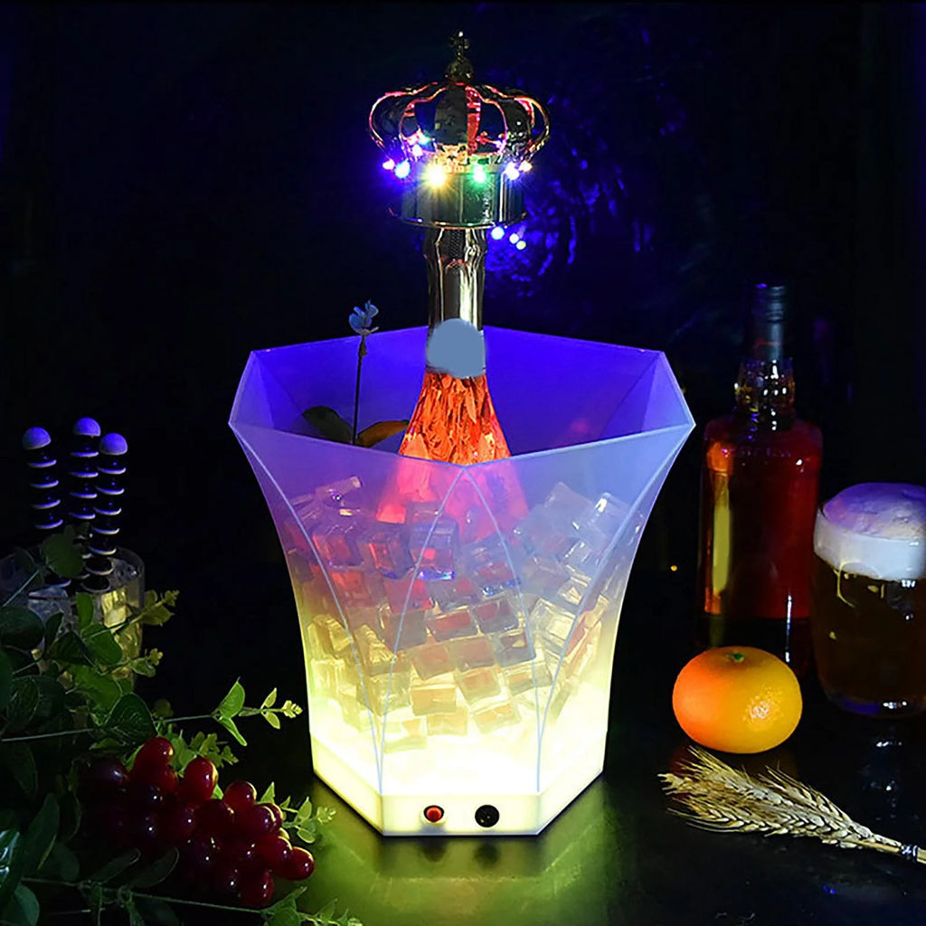 LED Ice Bucket 5L 7 Color Changing P859