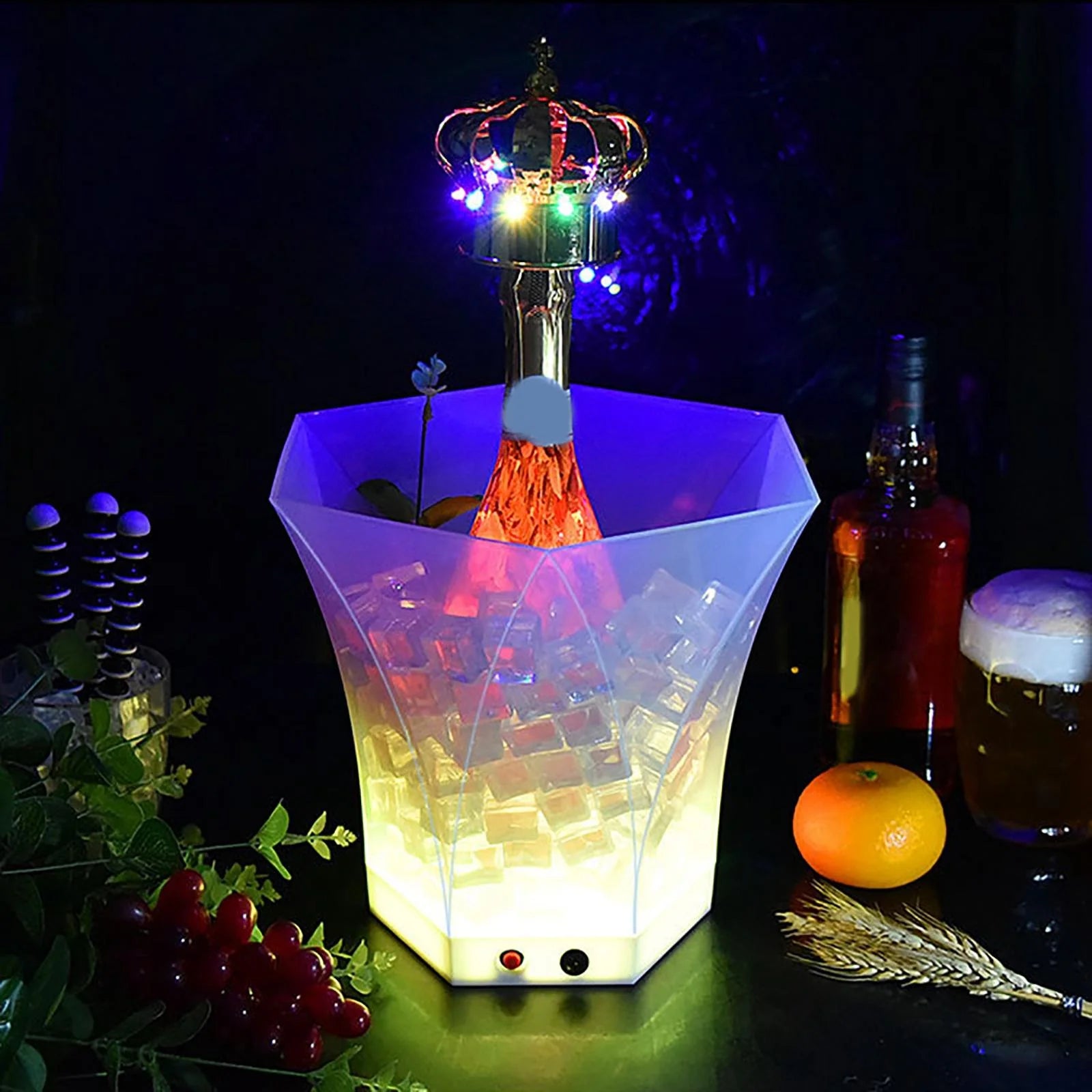 LED Ice Bucket 5L 7 Color Changing P859