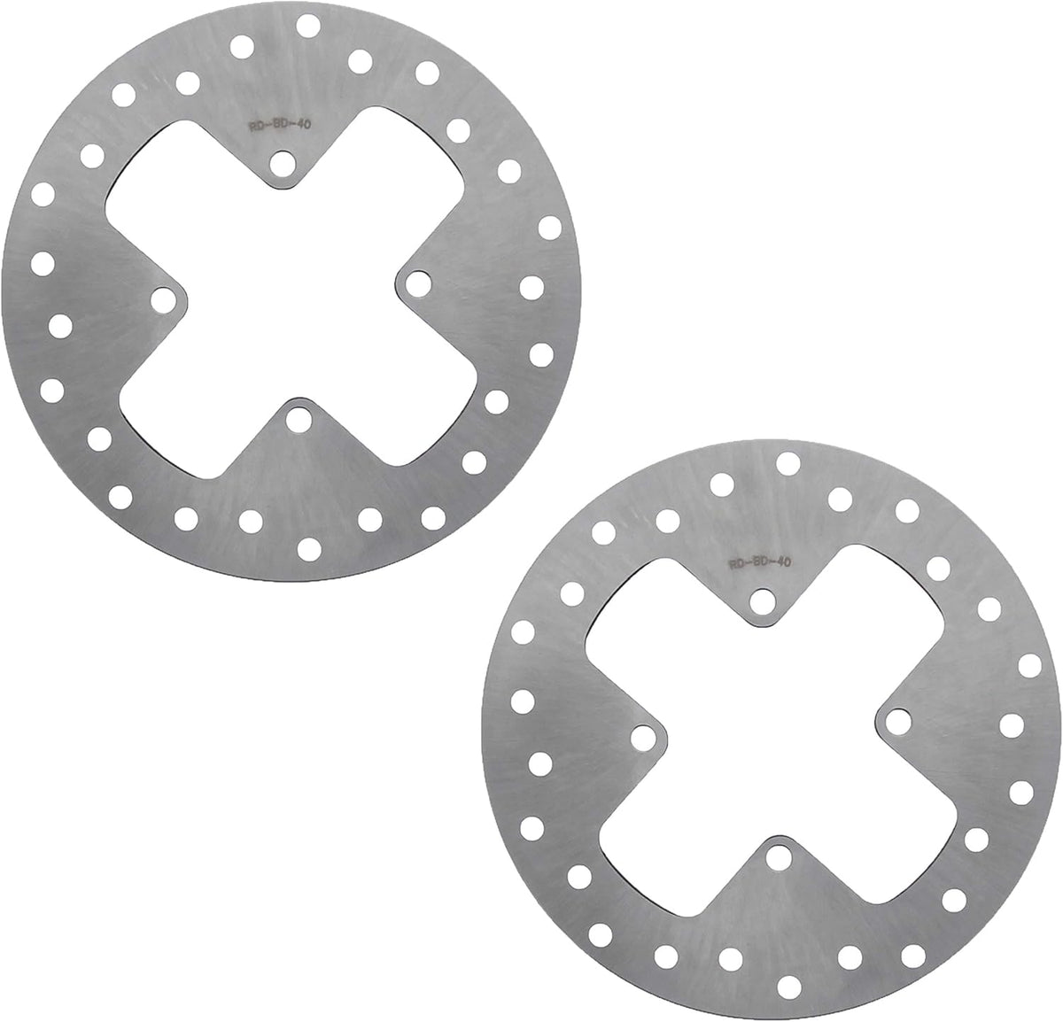 Front Brake Rotors Discs and Brake Pads H96125