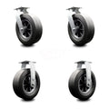 10 Inch Swivel Caster with Semi-Pneumatic Wheel P164