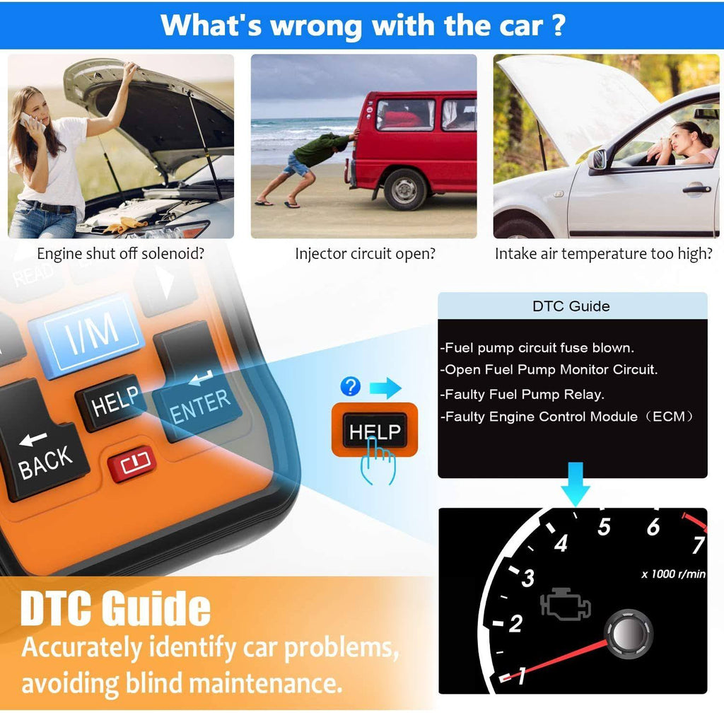 OBD2 Scanner Code Reader L672890