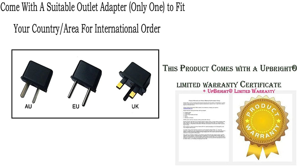Stationary Bicycle Power Supply Cord Cable Charger M232712