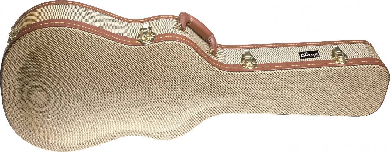 Gold Tweed Classical Guitar Hard Case A6276