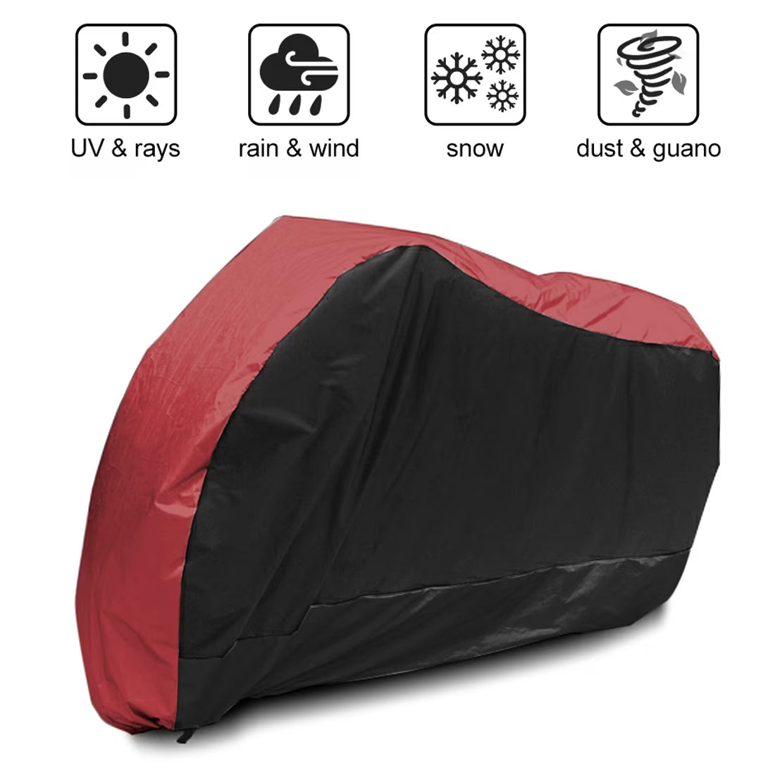 XL Waterproof Motorcycle Scooter Cover A2236
