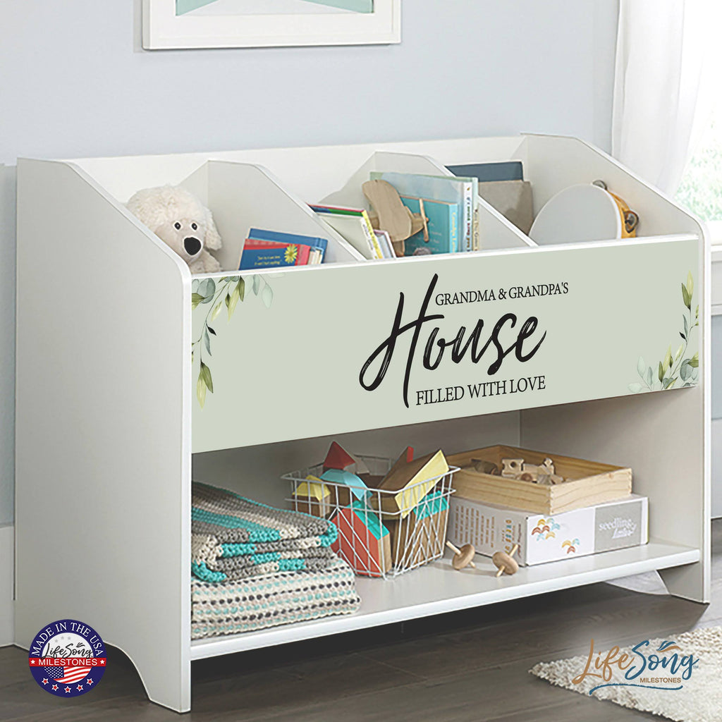 40.125 x 17.5 x 28.625 Bookcase Footboard Storage Box X39405