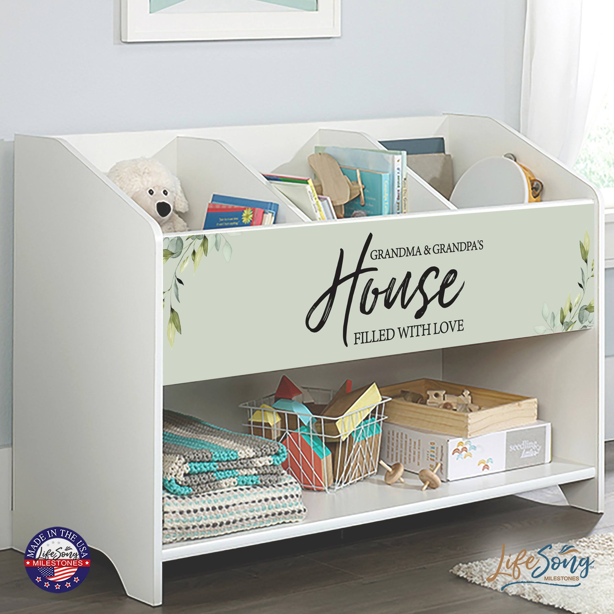 40.125 x 17.5 x 28.625 Bookcase Footboard Storage Box X39405