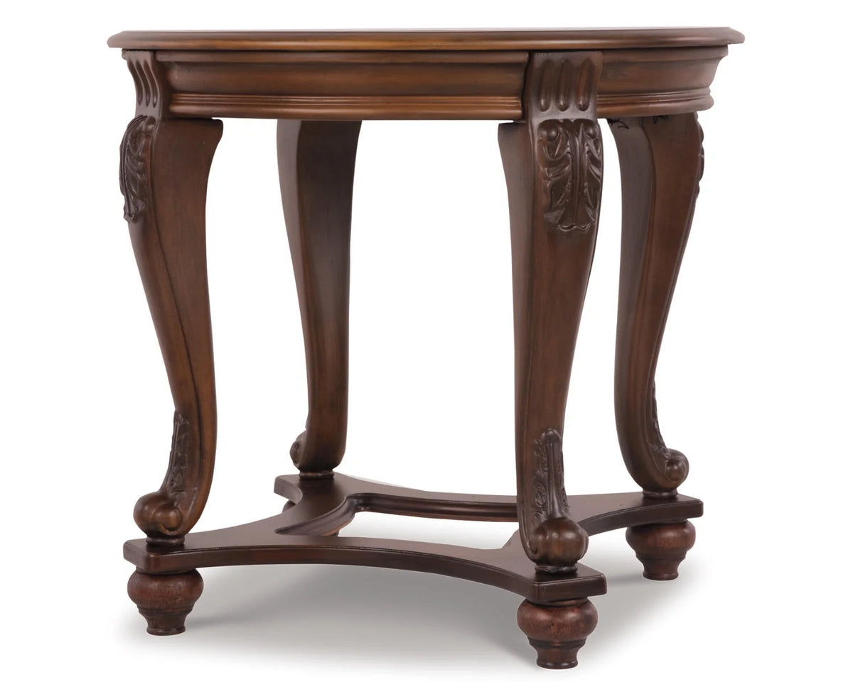 Dark Brown End Table E55384