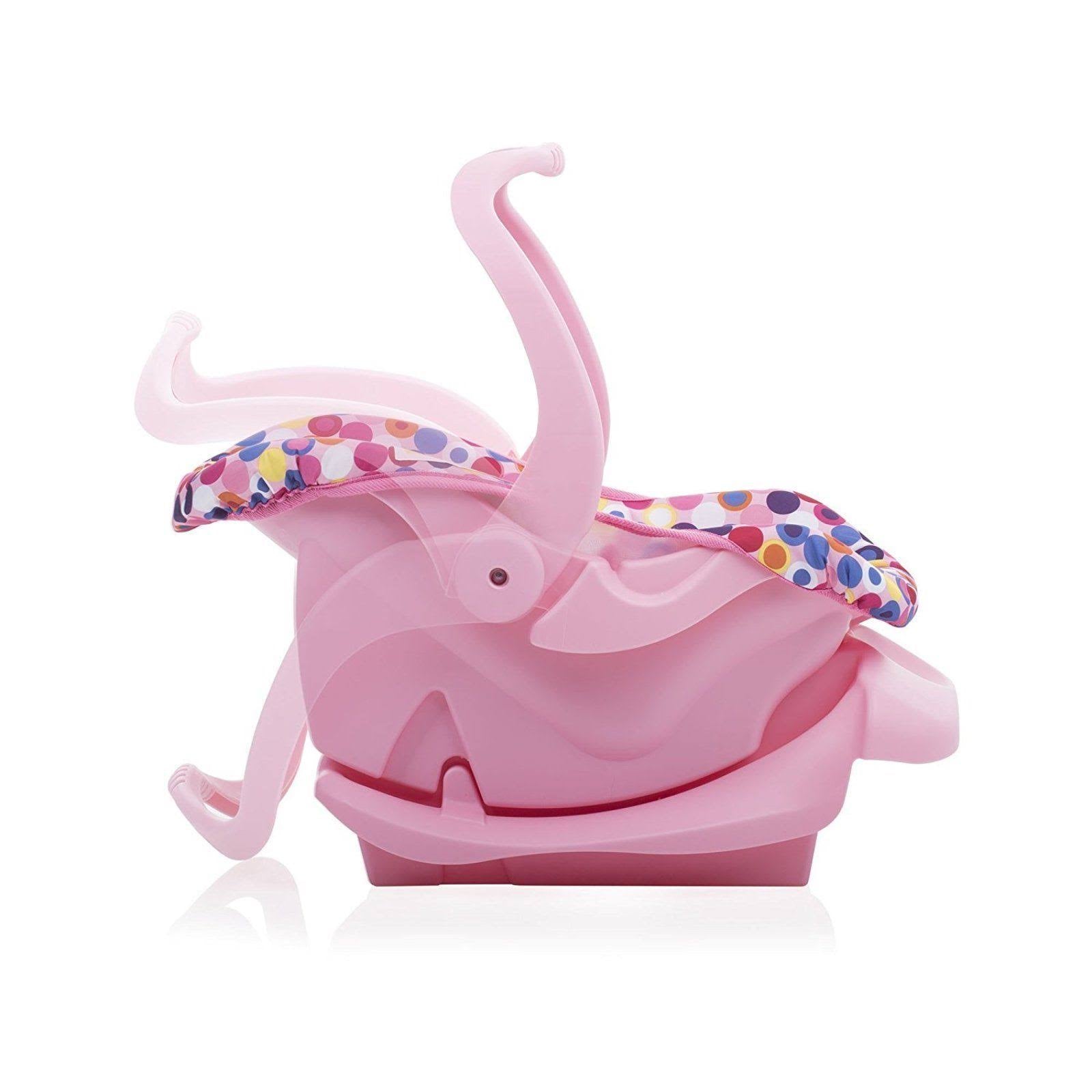 Pink Dot Doll Toy Car Seat R91174