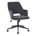 Dark Grey Swivel Desk Chair R198376