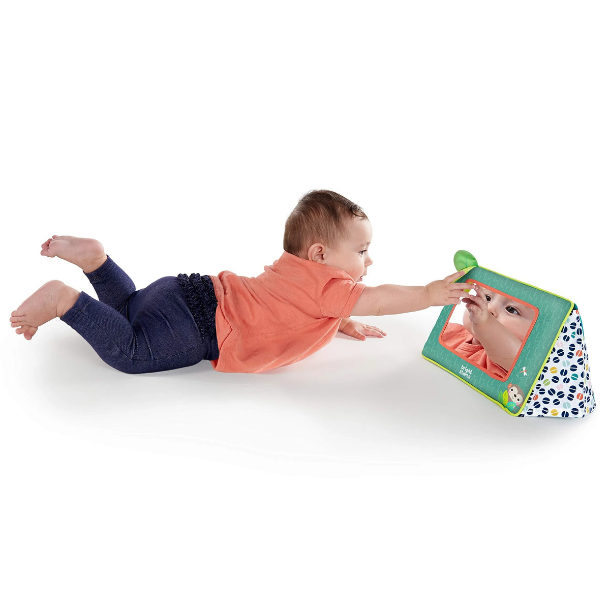 Sit and See Safari Floor Mirror Tummy Time Activity Toy C9501