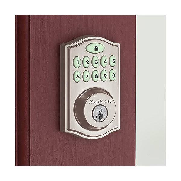 Satin Nickel Zigbee Deadbolt V77512