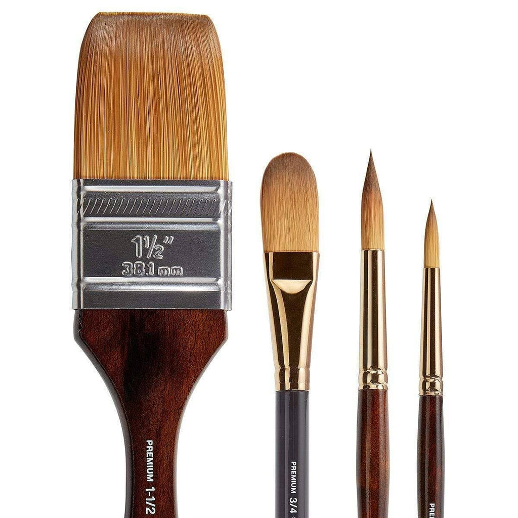 Set of 4 Synthetic Blend Brushes O335