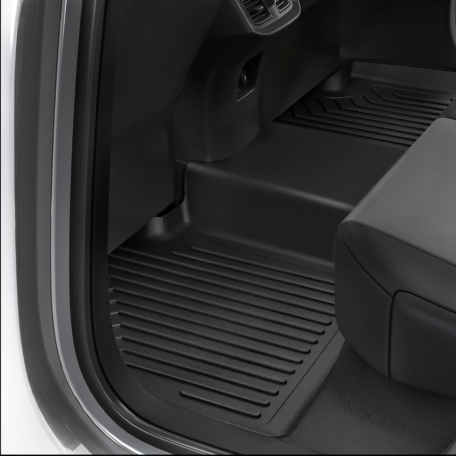 Black TPE All-Weather Floor Liners N27005
