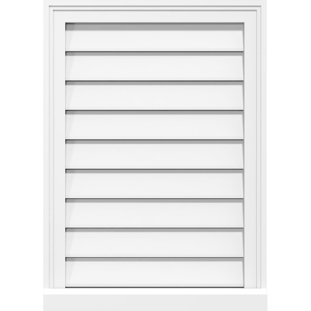 14x22W x 26x22H PVC Gable Vent N579753