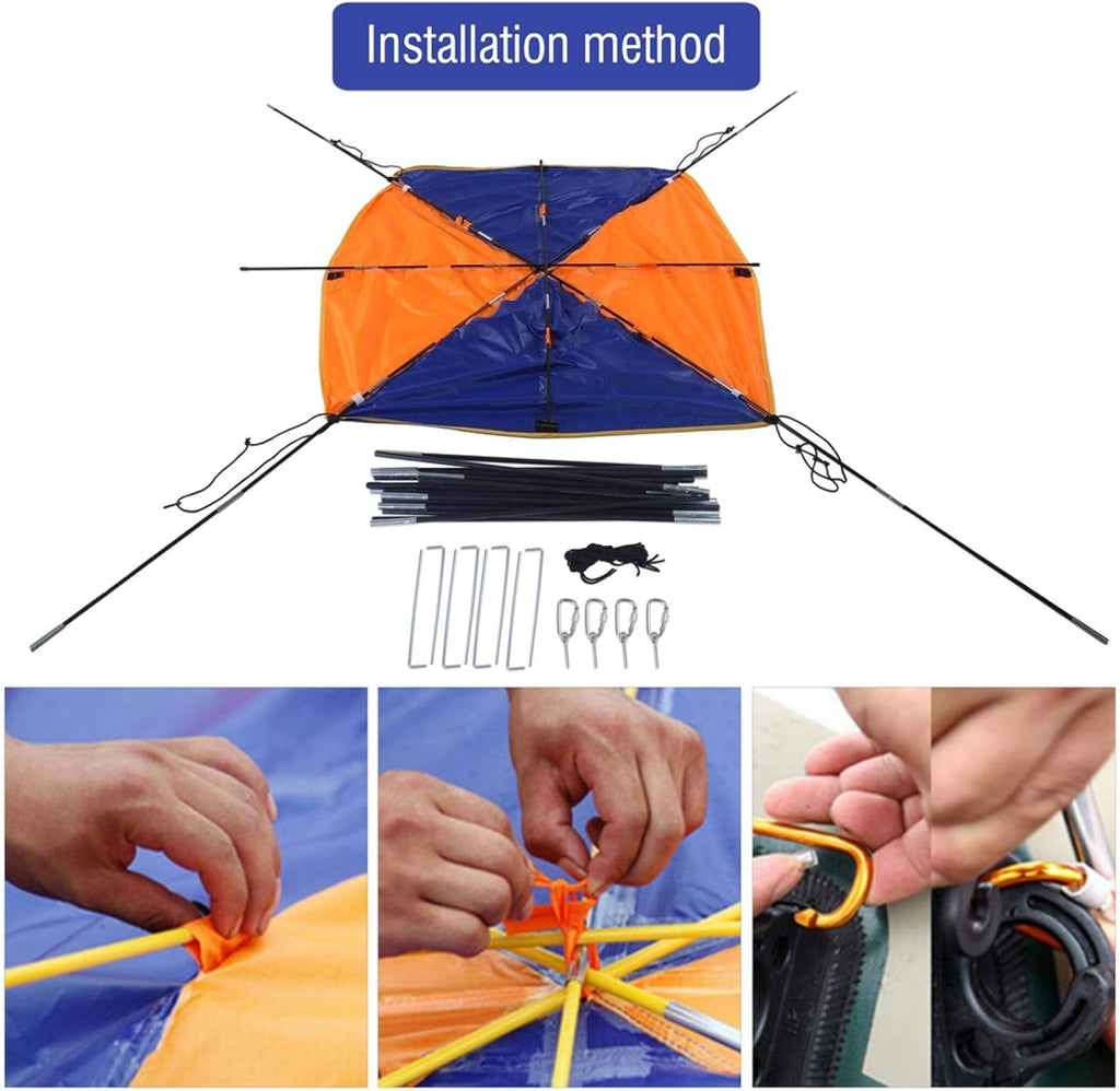 Inflatable Boat Sun Shelter Canopy Tent T647