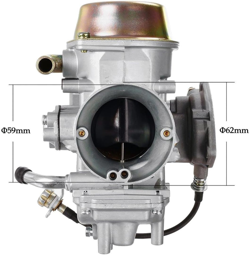 Carburetor Pack of 2 for Polaris Predator 500 ATV 2003-2007 J650