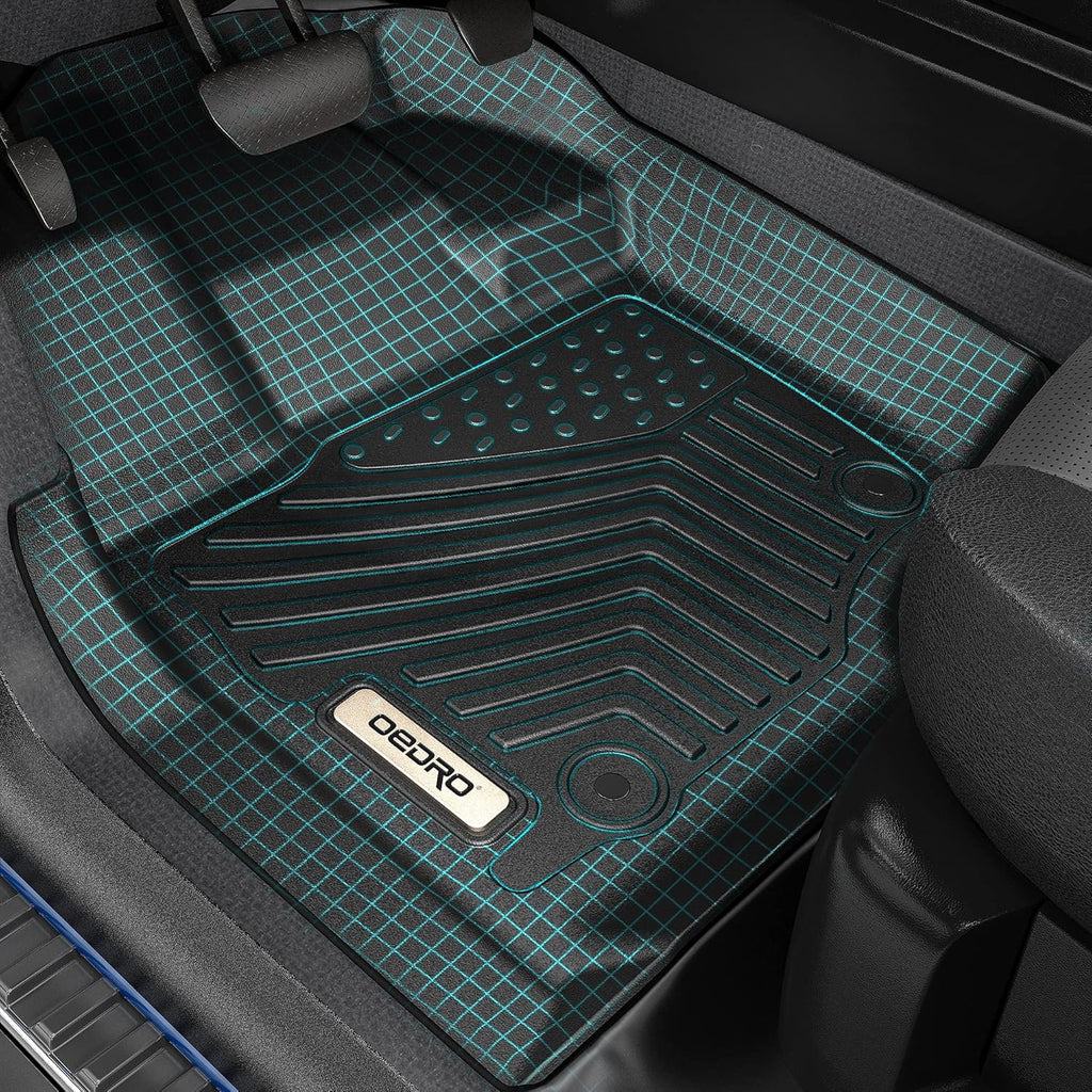 Black TPE All-Weather Floor Liners N27005