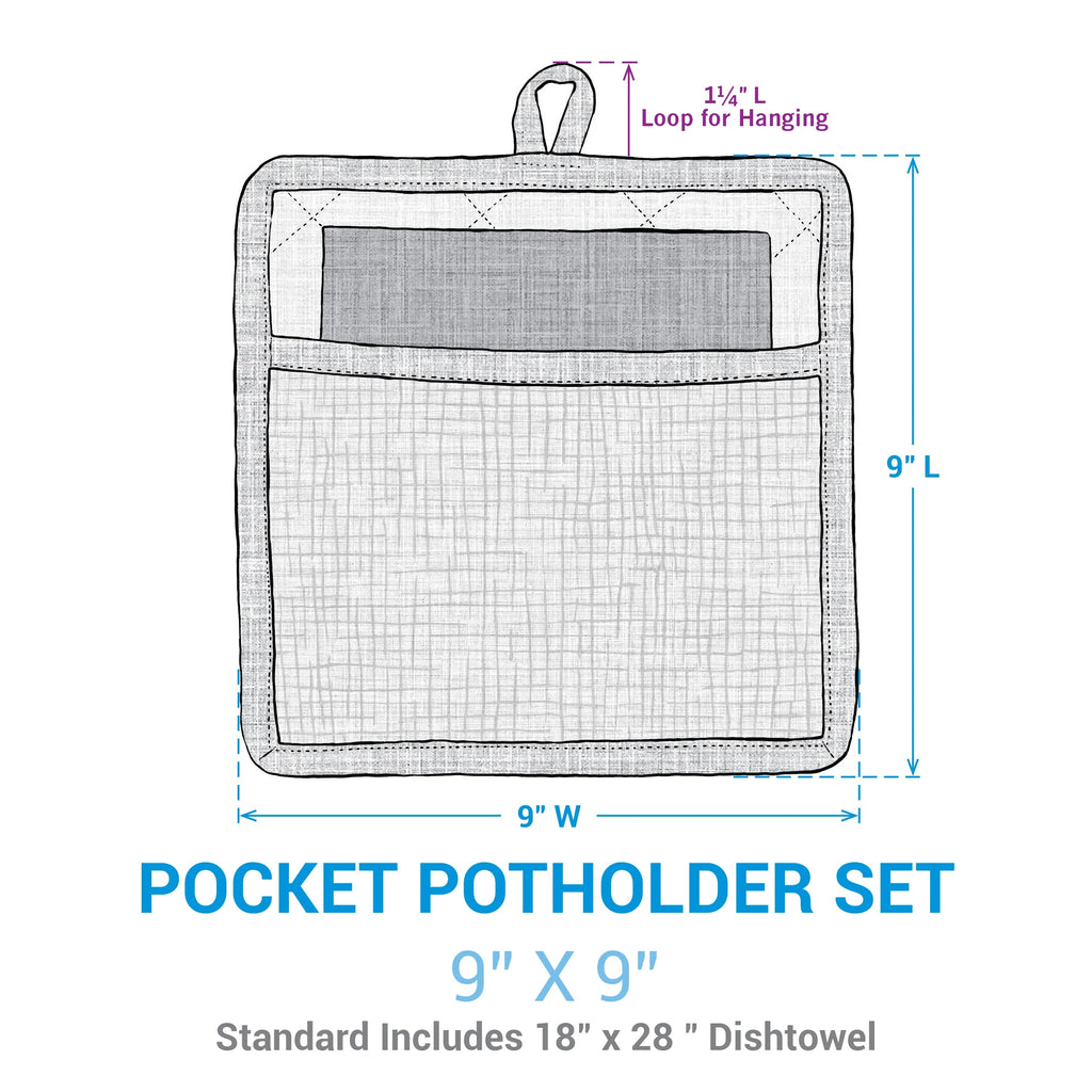 Pocket Potholder Set D88120