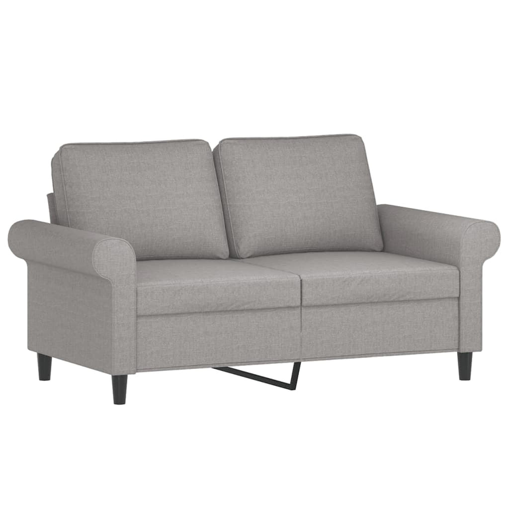 Gray 47.2" Fabric 2-Seater Sofa Q36477