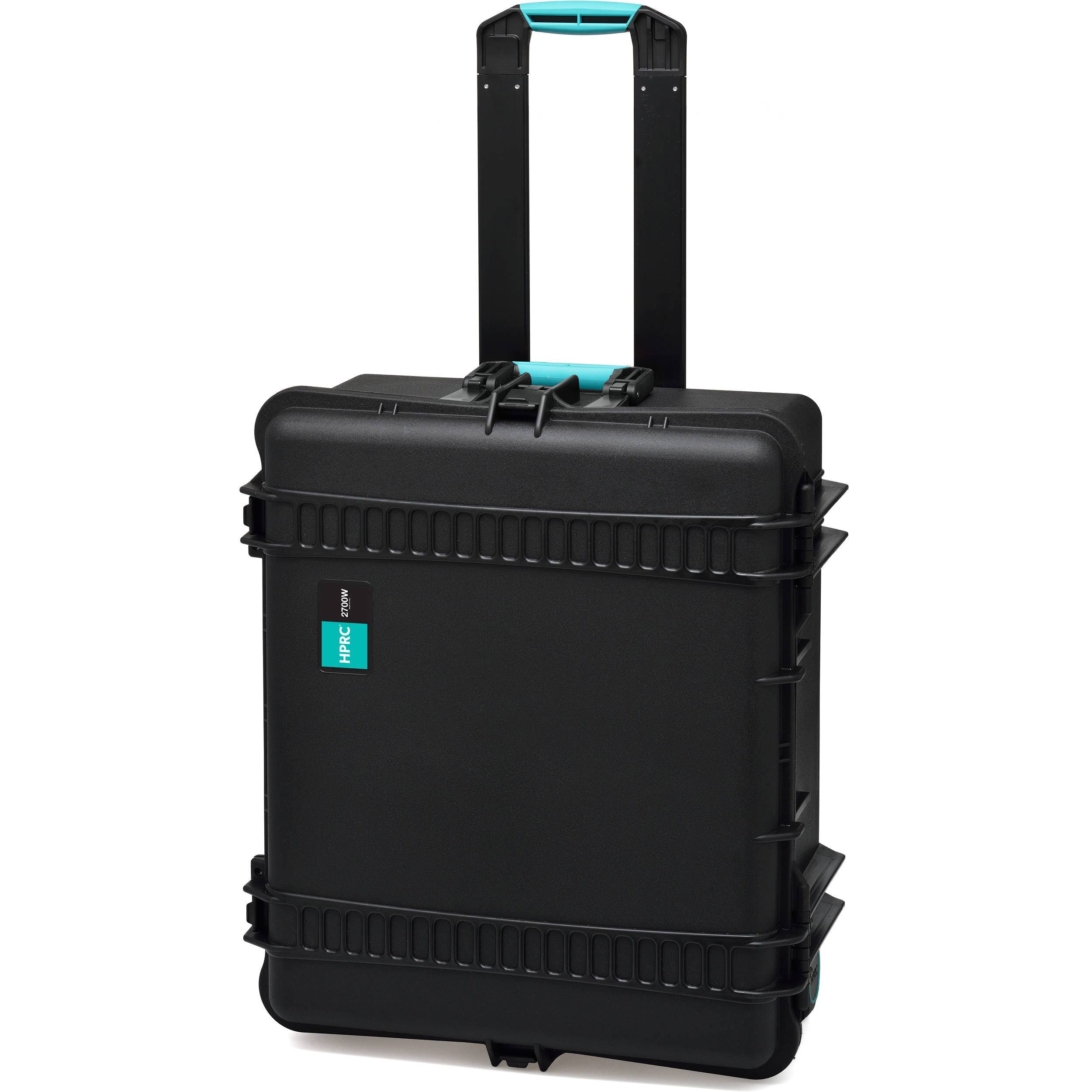Black Wheeled Hard Case with Cubed Foam V993898