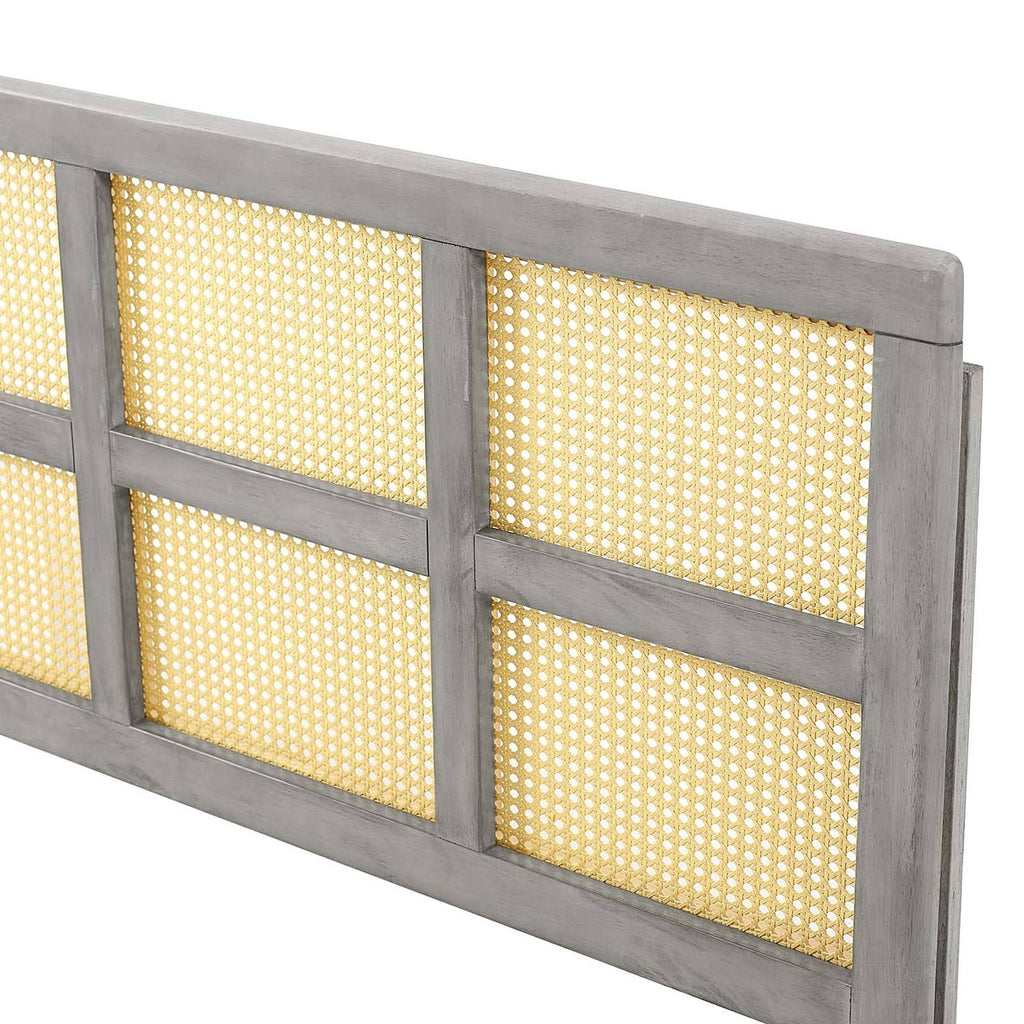 Grey Wooden Queen Size Headboard R688685