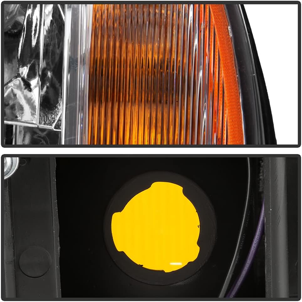 00-05 Cadillac Deville Headlights Headlamps Driver Passenger Side X357907