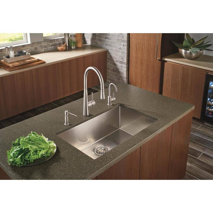 Twin Soap Dispenser Satin Nickel F87903