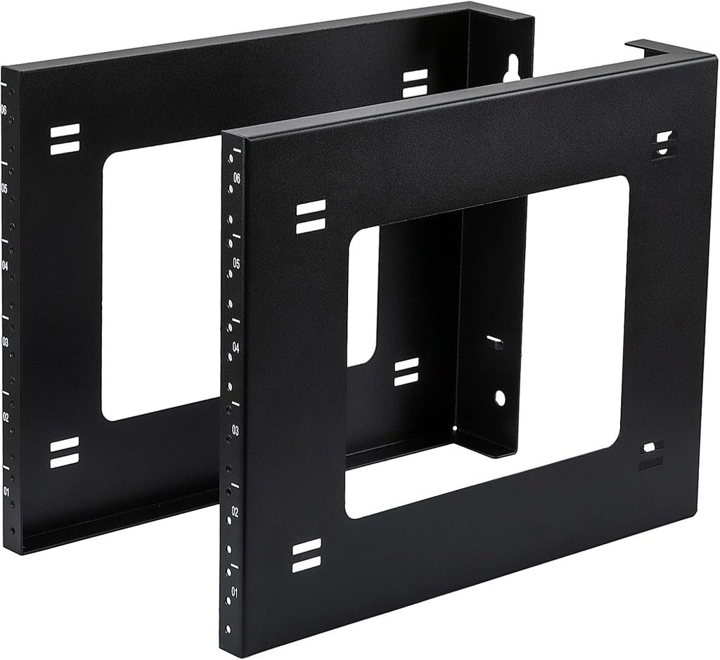 6U Open Frame Rack Wall Mount Desktop Mount Pack of 2 N304
