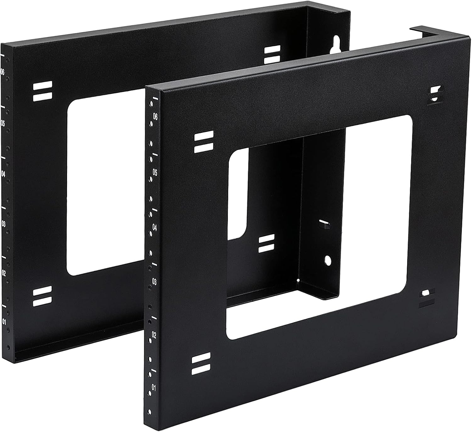 6U Open Frame Rack Wall Mount Desktop Mount Pack of 2 N304