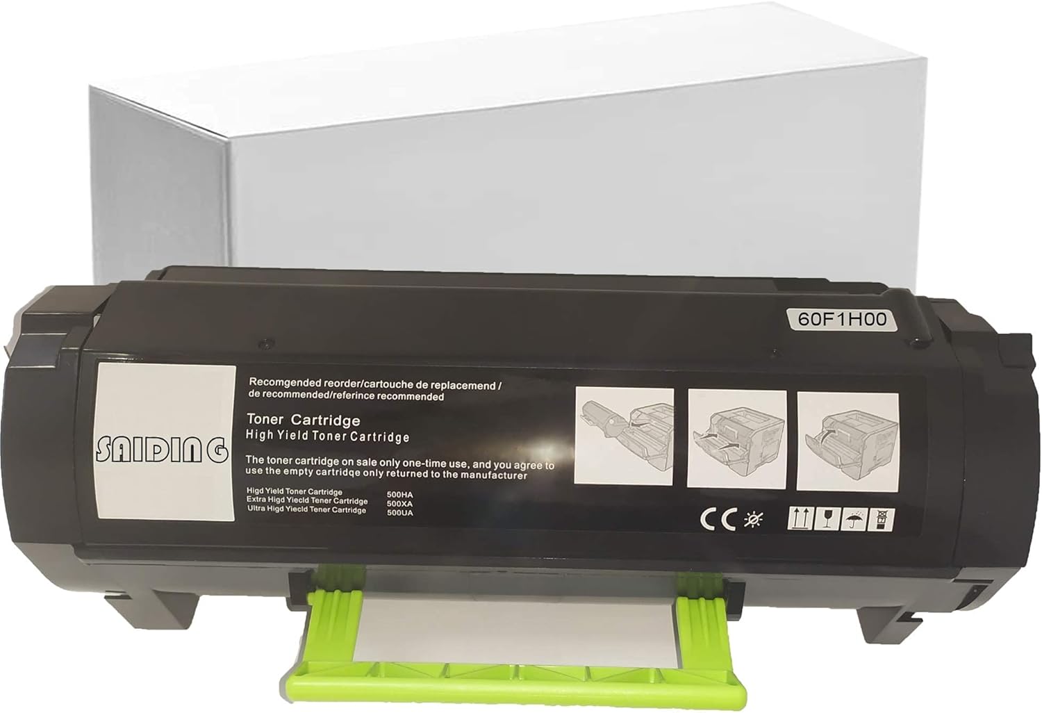 Remanufactured Toner Cartridge Extra High Yield 10000 Pages Black 1 Pack G58440