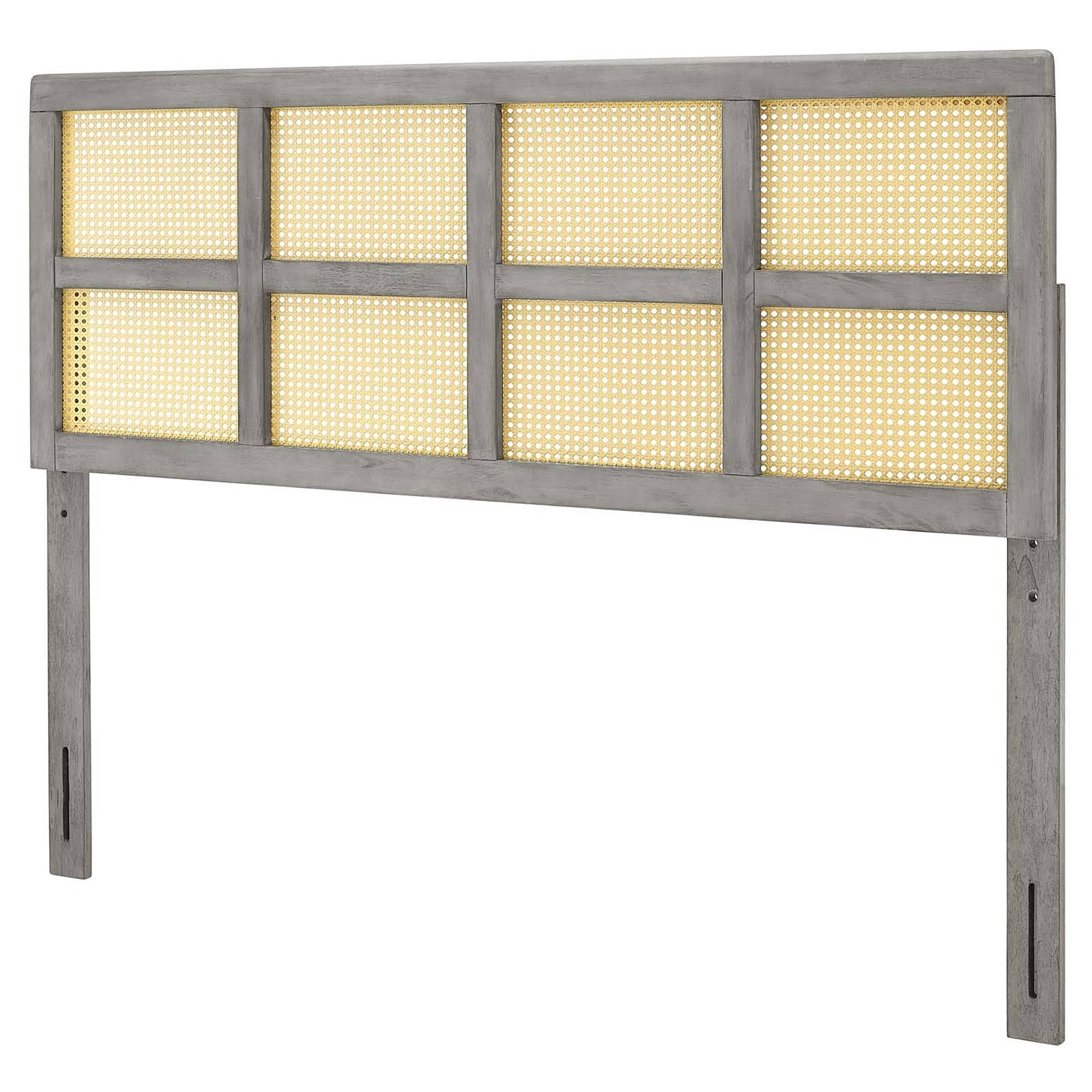 Grey Wooden Queen Size Headboard R688685