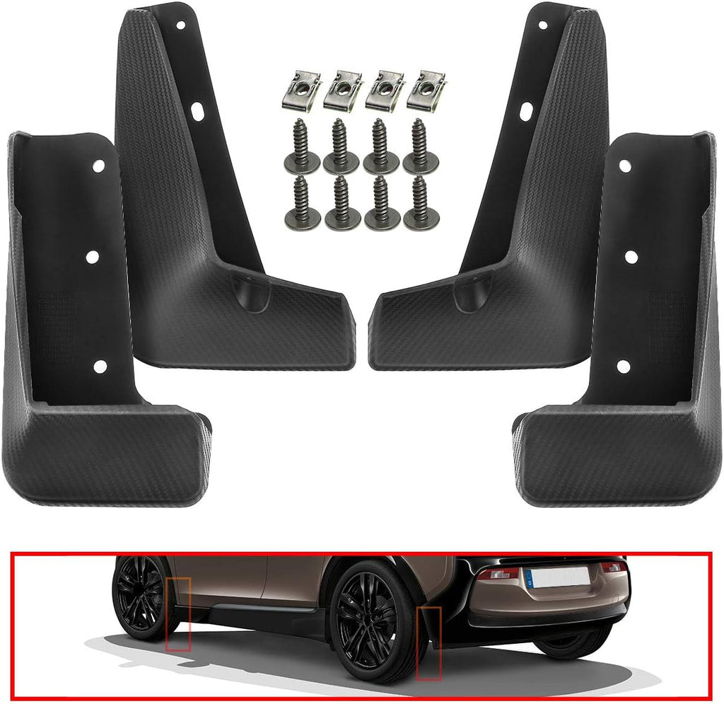 Mud Flaps Splash Guards 4-PC Set T808