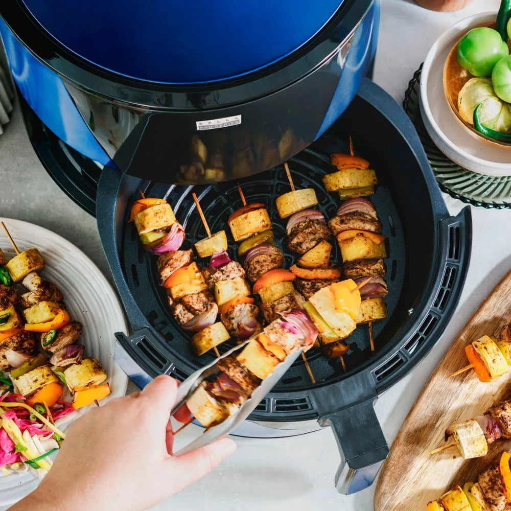 Ink Blue Stainless Steel Digital Air Fryer R85203