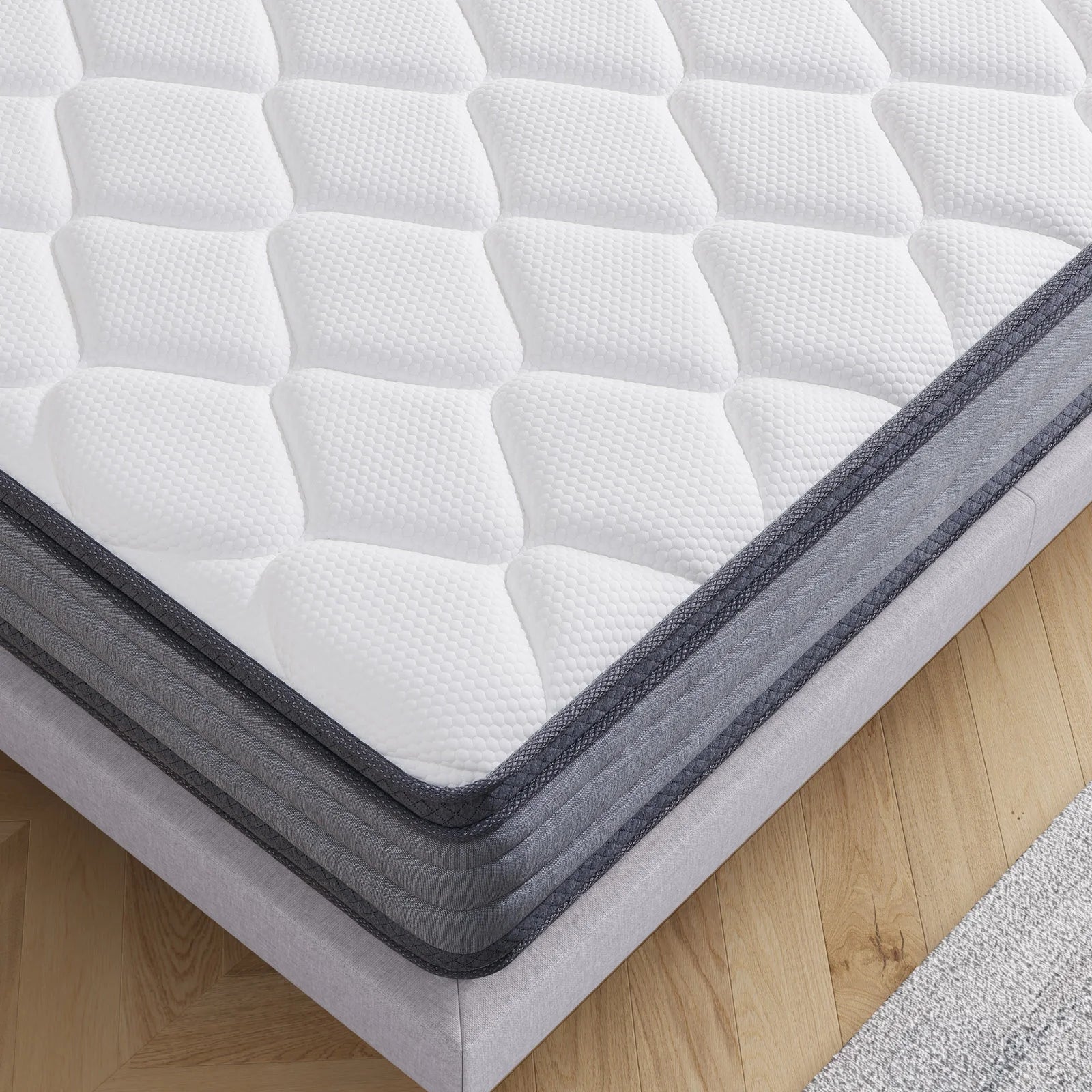 12" Hybrid Gel Memory Foam Pocket Innerspring Mattress R68389