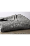 Organic Handstitched Quilt, Slate, Full/Queen Q45356