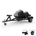 Gray Trailerable Jet Ski Cover with Storage Bag W106