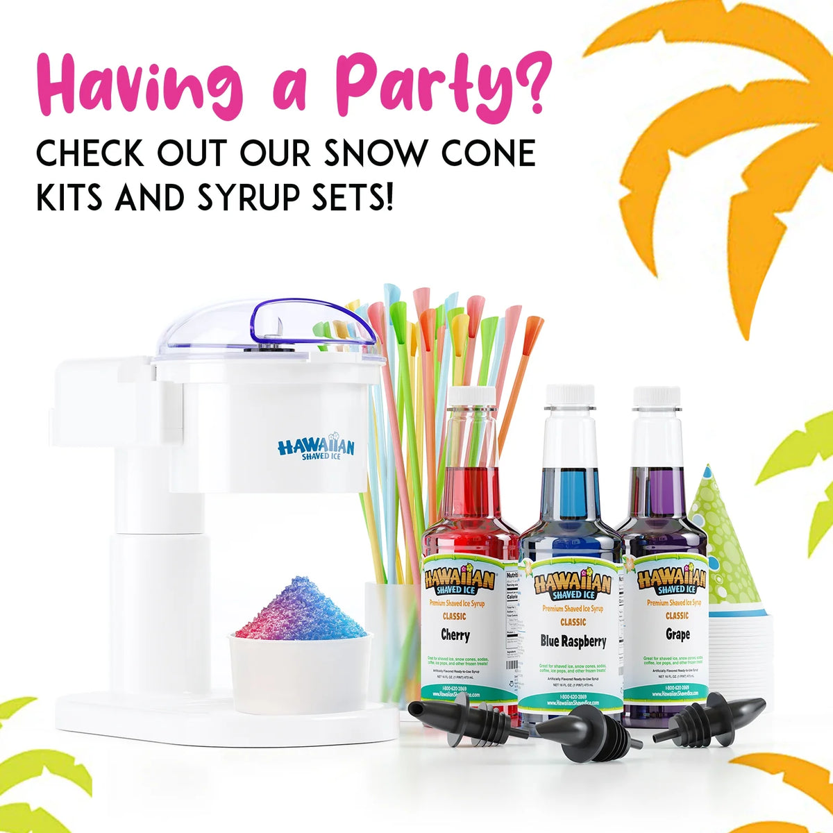 Electric Snow Cone Machine T322